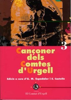 Portada de CANÇONER DELS COMTES DURGELL