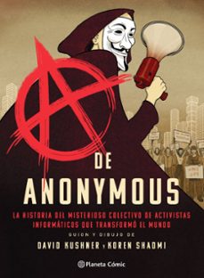 Portada de A DE ANONYMOUS (NOVELA GRAFICA) (EBOOK)