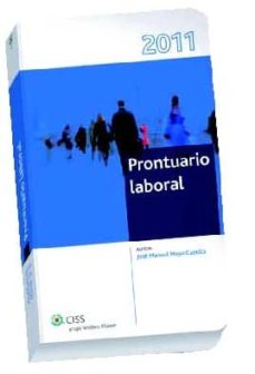 Portada de PRONTUARIO LABORAL 2011