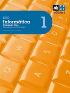 Portada de INFORMATICA - PROGRAMARI LLIURE - ESO 1