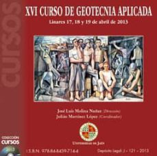 Portada de XVI CURSO DE GEOTECNIA APLICADA