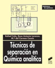 tecnicas de separacion en quimica analitica (ebook)-9788499581545