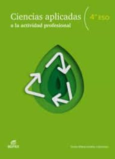 Portada de CIENCIAS APLICADAS A LA ACTIVIDAD PROFESIONAL 4º ESO 2019