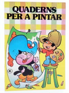 Portada de QUADERNS PER PINTAR HEROIS INFANTILS - PEQ 4. PULGARCITO. OFRT