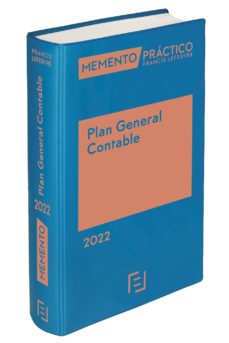 Portada de MEMENTO PLAN GENERAL CONTABLE 2022