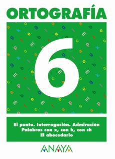 Portada de ORTOGRAFIA 6 (PRIMARIA) (ED. 2004)