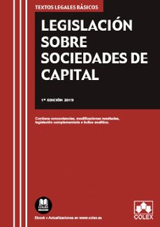 Descargar LEGISLACION SOBRE SOCIEDADES DE CAPITAL gratis pdf - leer online