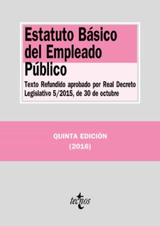 Descargar ESTATUTO BASICO DEL EMPLEADO PUBLICO gratis pdf - leer online