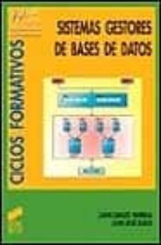 Descarga gratuita de libros de ipad. SISTEMAS GESTORES DE BASES DE DATOS (Literatura española)  de JUAN JOSE RUBIO, JUAN CARLOS PARRILLA