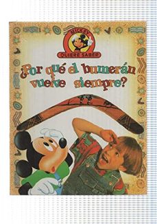 Portada de EDILIBRO: POR QUE EL BUMERAN VUELVE SIEMPRE - COLECCION MICKEY QUIERE SABER