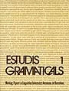 Portada de ESTUDIS GRAMATICALS I