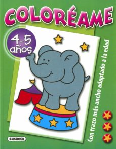 Portada de COLOREAME 4-5 AÑOS