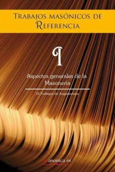 Portada de TRABAJOS MASONICOS DE REFERENCIA