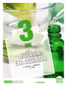 Portada de BIOLOGIA ETA GEOLOGIA 3º ESO (NAVARRA / PAIS VASCO) GEHITU PIEZAK