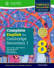 Descargas de libros electrnicos gratis reproductores de mp3 COMPLETE ENGLISH FOR CAMBRIDGE LOWER SECONDARY STUDENT BOOK 8: FOR CAMBRIDGE CHECKPOINT AND BEYOND (CIE CHECKPOINT)