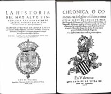 Portada de HISTORIA DEL MUY ALTO E INVENCIBLE REY DON JAIME DE ARAGON, PRIMERO D'ESTE NOMBRE, LLAMADO EL CONQUISTADOR. 2 TOMOS CON ESTUCHE