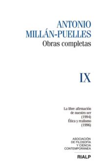 Portada de MILLAN-PUELLES (VOL. IX): OBRAS COMPLETAS