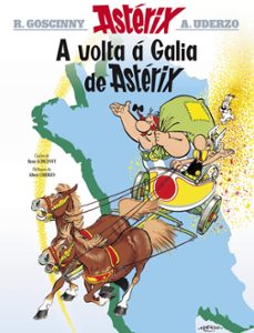 Portada de A VOLTA A GALIA DE ASTERIX