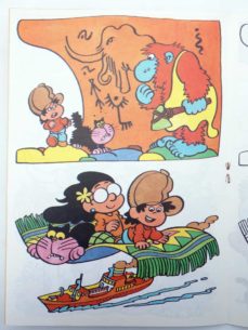 Portada de QUADERNS PER PINTAR HEROIS INFANTILS - GRANDE 8. PULGARCITO. OFRT