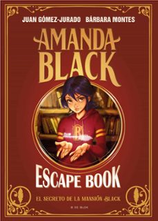 Portada de AMANDA BLACK - ESCAPE BOOK: EL SECRETO DE LA MANSION BLACK (EBOOK)