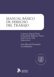 Libros gratis para descargar para pc. MANUAL BÁSICO DE DERECHO DEL TRABAJO de JOSE IGNACIO GARCIA NINET PDF RTF ePub 9788418244575