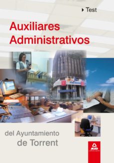 Portada de AUXILIARES ADMINISTRATIVOS DEL AYUNTAMIENTO DE TORRENT. TEST