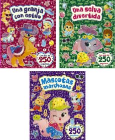 Portada de ANIMALES Y PEGATINAS (3 TITULOS)