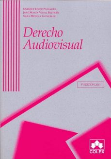 Portada de DERECHO AUDIOVISUAL