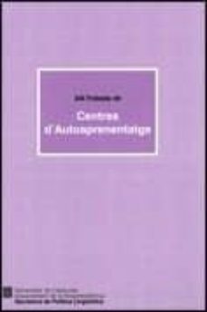 Portada de TROBADA DE CENTRES DAUTOAPRENENTATGE/XIII.