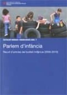 Portada de PARLEM DINFANCIA. RECULL DARTICLES DEL BUTLLETI INF@NCIA (2009-2010).