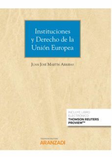 Portada de INSTITUCIONES Y DERECHO DE LA UNION EUROPEA