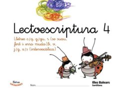 Portada de QUAD 4 LECTOESCRIPTURA   INFANTIL ED 2009 BALEARES CATALA