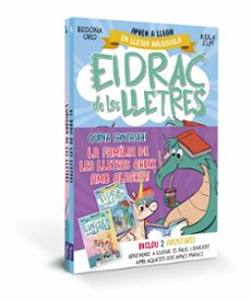 QUINA FANTASIA! LA FAMÍLIA DE LES LLETRES CREIX AMB ALEGRIA. PACK AMB 2 LLIBRES: L UNICORN I EL DRAC DE LES LLETRES