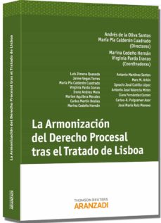 Portada de ARMONIZACION DEL DERECHO PROCESAL TRAS EL TRATADO DE LISBOA