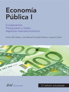Portada de ECONOMIA PUBLICA I (3ª ED ACTUALIZADA)