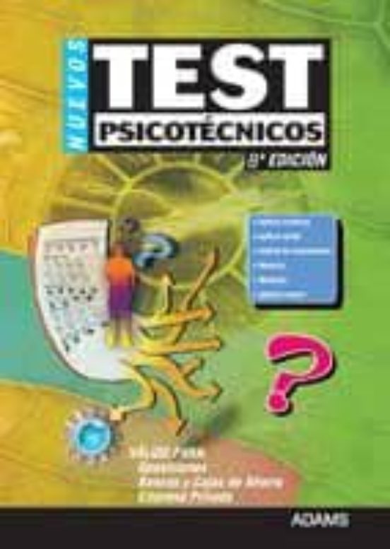 NUEVOS TEST PSICOTECNICOS ª ED con ISBN Casa del Libro