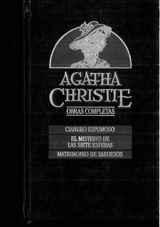 CIANURO ESPUMOSO EL MISTERIO DE LAS SIETE ESFERAS MATRIMONIO DE SABUESOS (GRANDES MAESTRO