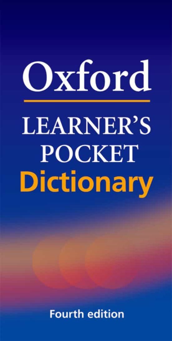 OXFORD LEARNER S POCKET DICTIONARY (4TH ED.) con ISBN 9780194398725