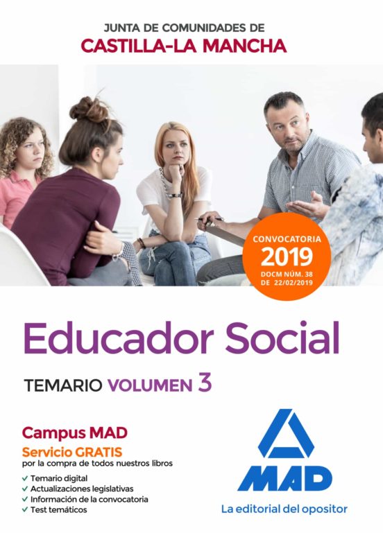 EDUCADOR SOCIAL DE LA JUNTA DE COMUNIDADES DE CASTILLA-LA MANCHA