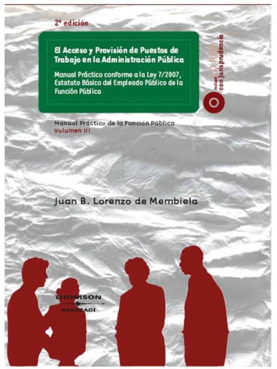 Portada de «Acceso y provisión de puestos de trabajo en la Administración pública»