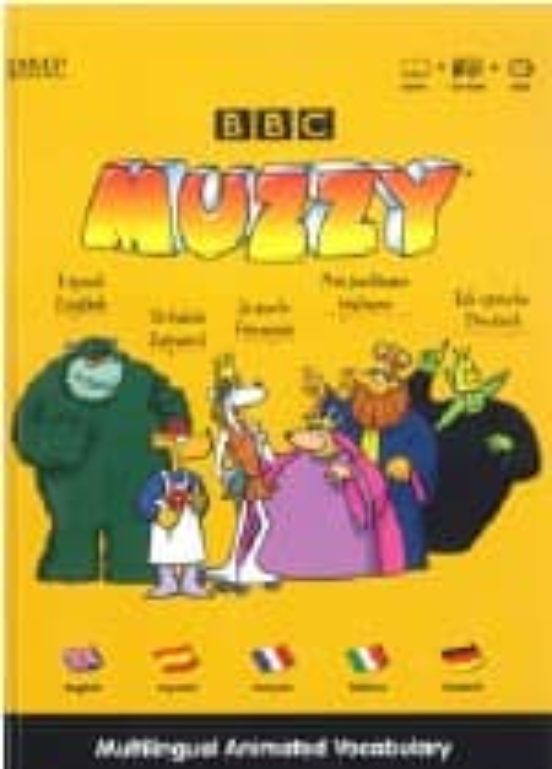 Muzzy Bbc Incluye Dvd Cd Multilingual Animated Vocabulary Con