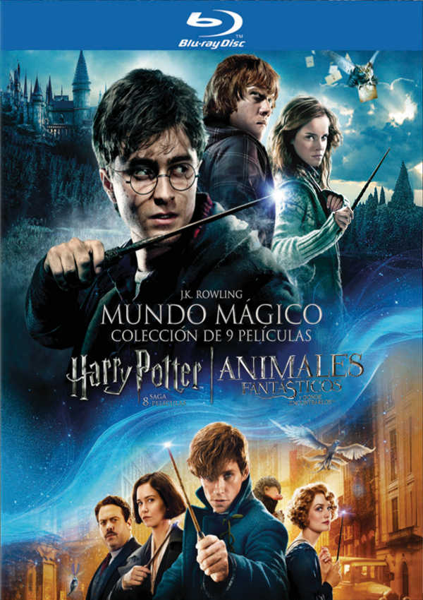 PACK HARRY POTTER (1-8) + ANIMALES FANTÁSTICOS - BLU RAY - de Chris ... PACK HARRY POTTER (1-8) + ANIMALES FANTÁSTICOS - BLU RAY - de Chris ...